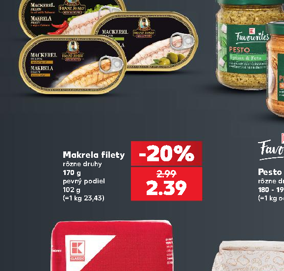 Makrela filety