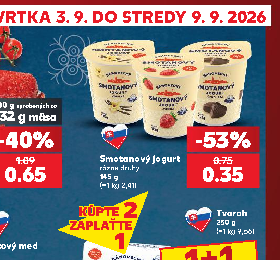 Smotanový jogurt