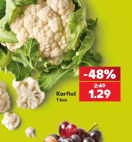 Karfiol 1 kus