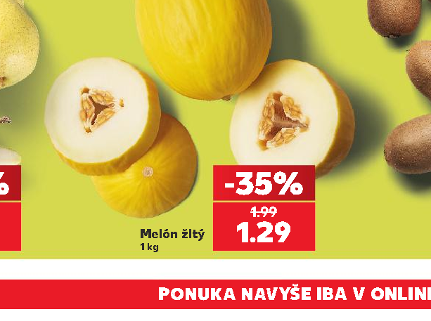 Melón žltý