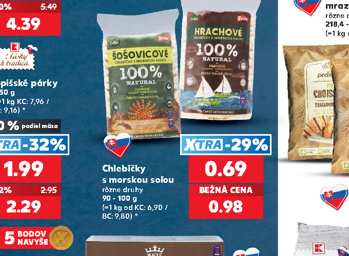 Chlebíčky s morskou soľou