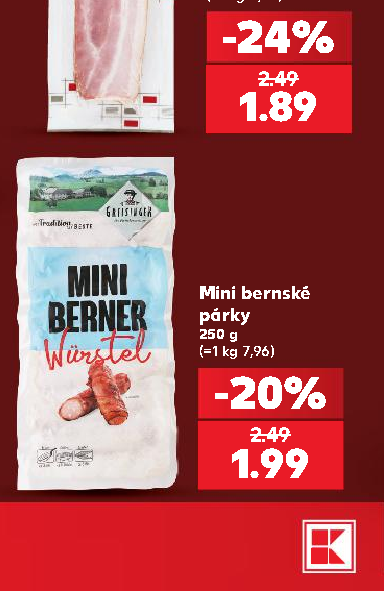 Mini bernské párky