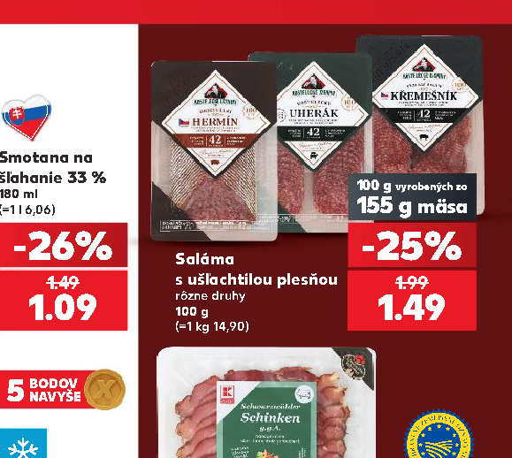 Saláma s ušľachtilou plesňou
