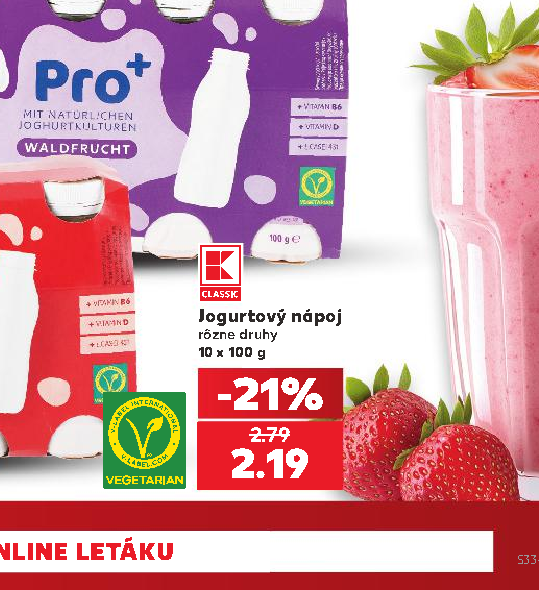 Jogurtový nápoj