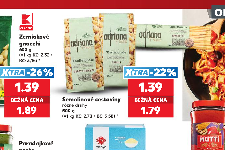 Semolinové cestoviny