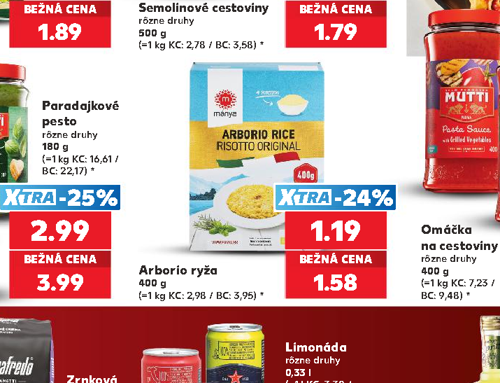 Arborio ryža