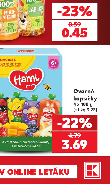 Ovocné kapsičky