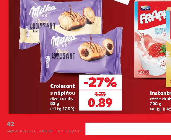 Croissant s náplňou