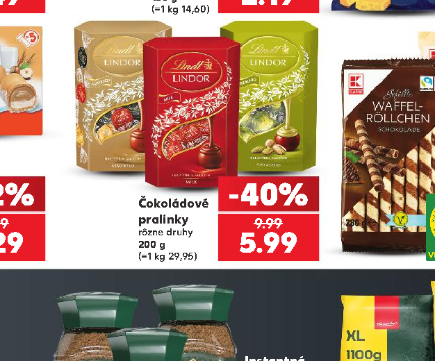 Čokoládové pralinky