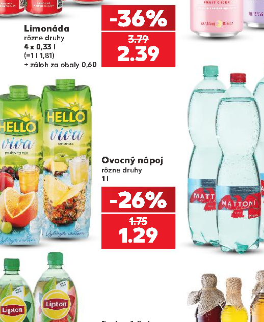 Ovocný nápoj