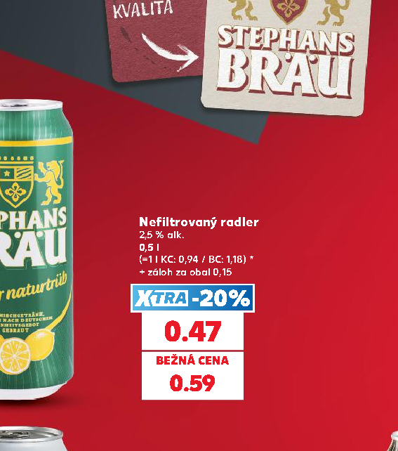 Nefiltrovaný radler