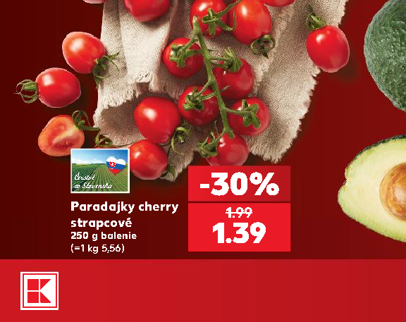 Paradajky cherry strapcové