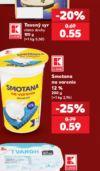 Smotana na varenie
