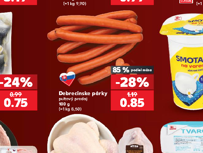 Debrecínske párky