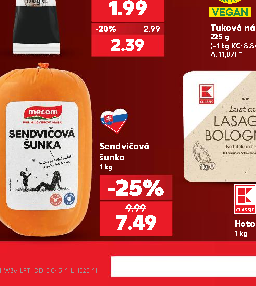 Sendvičová šunka
