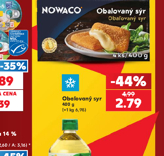 Obaľovaný syr
