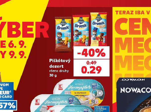 Piškótový dezert