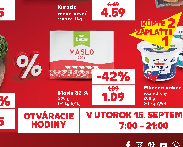 Maslo 82 %