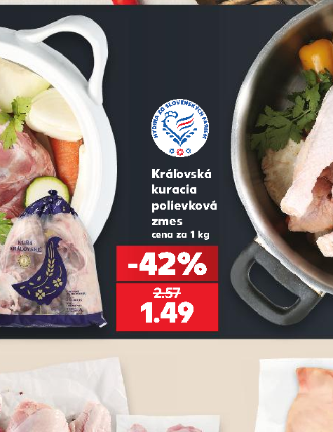 Kráľovská kuracia polievková zmes