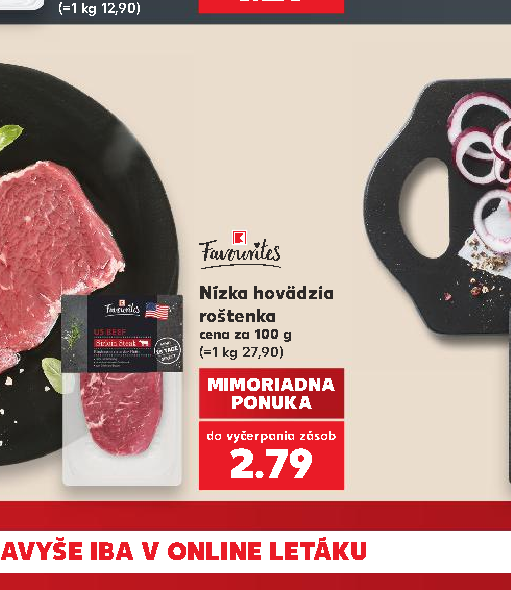 Nízka hovädzia roštenka