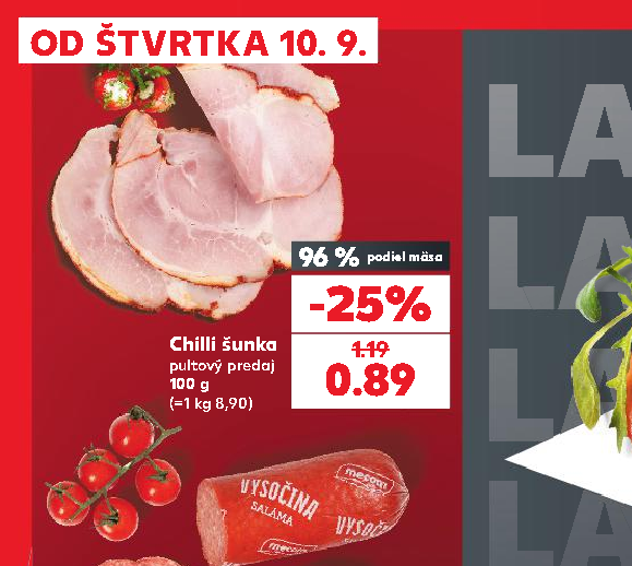 Chilli šunka