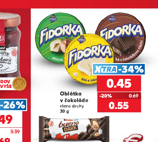 Oblátka v čokoláde