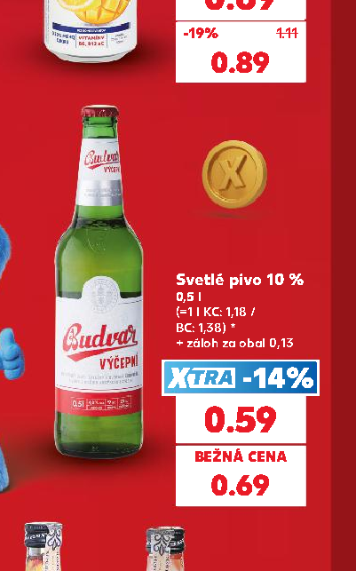Svetlé pivo 10 %