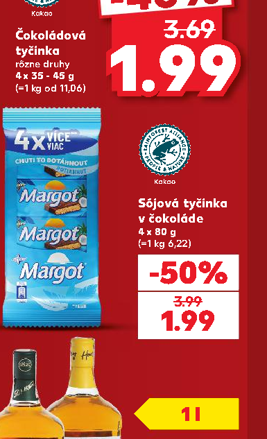 Sójová tyčinka v čokoláde
