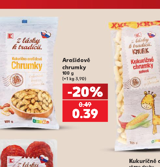 Arašidové chrumky