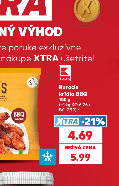 Kuracie krídla BBQ