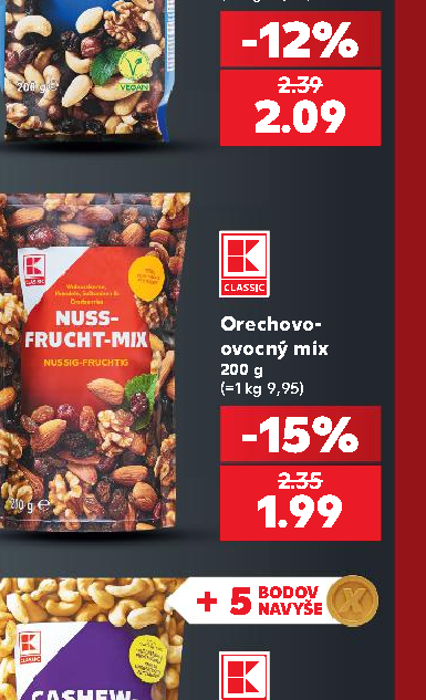 Orechovo- ovocný mix