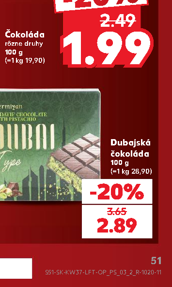 Dubajská čokoláda