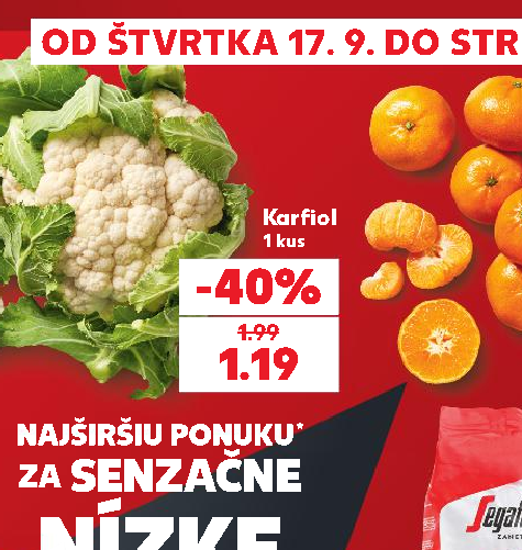 Karfiol 1 kus
