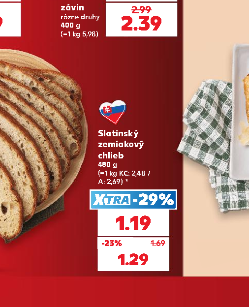 Slatinský zemiakový chlieb