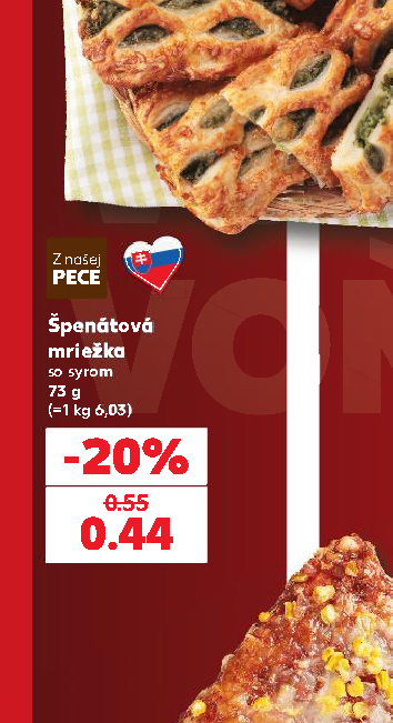 Špenátová mriežka