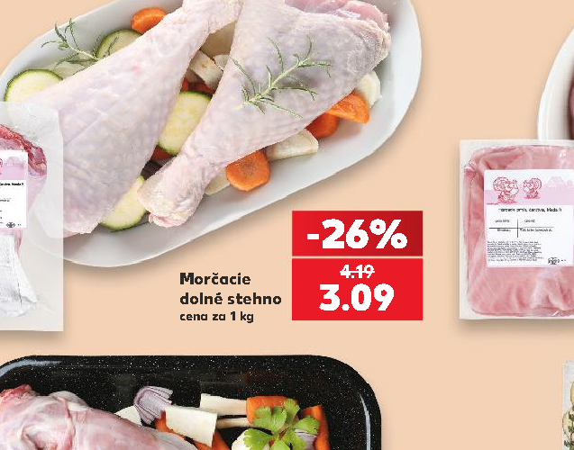 Morčacie dolné stehno