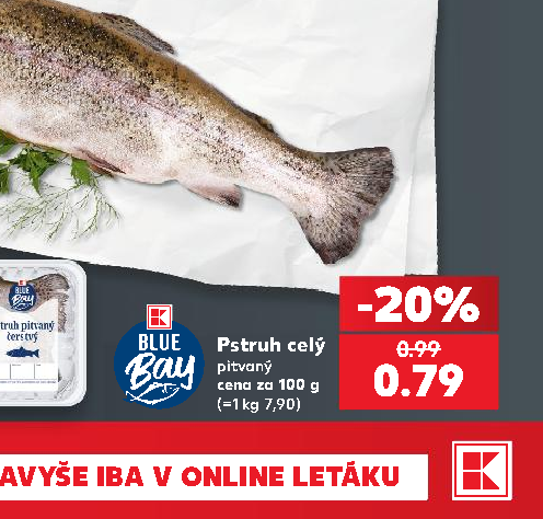 Pstruh celý