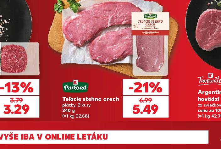 Teľacie stehno orech
