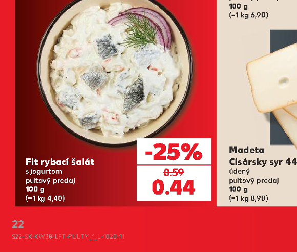 Fit rybací šalát