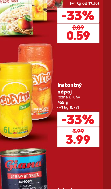 Instantný nápoj