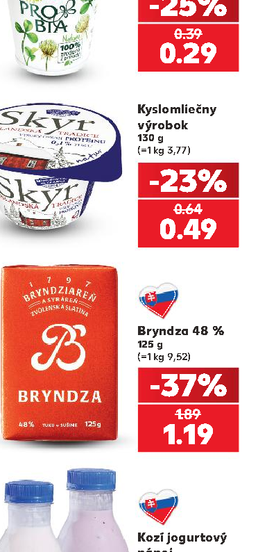 Bryndza 48 %