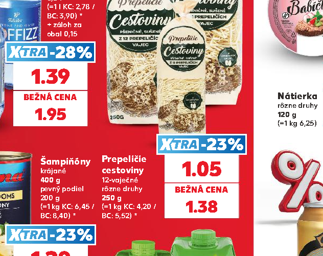 Prepeličie cestoviny