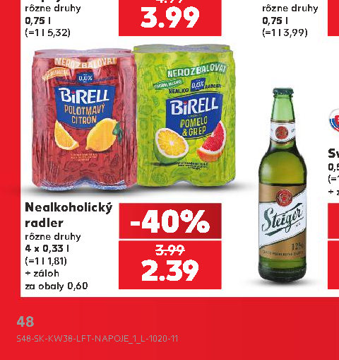 Nealkoholický radler