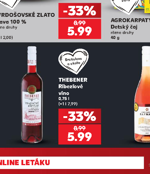 THEBENER Ríbezľové víno