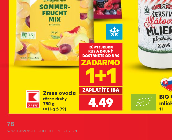Zmes ovocia