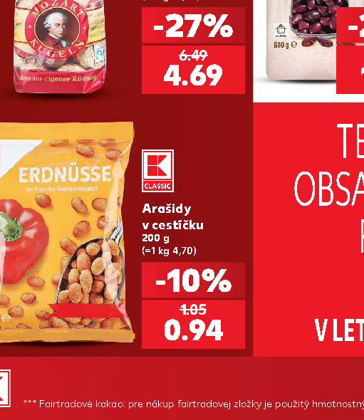 Arašidy v cestíčku