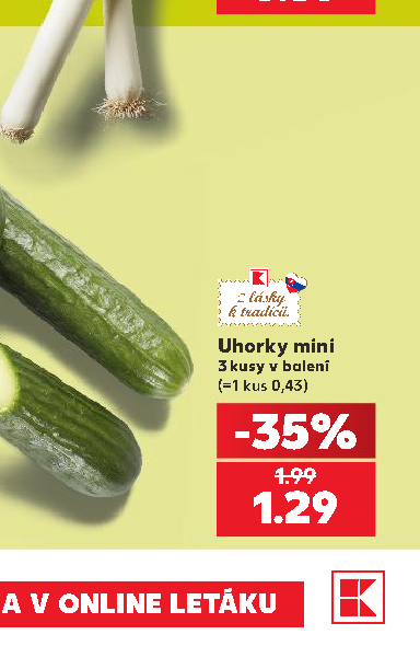 Uhorky mini