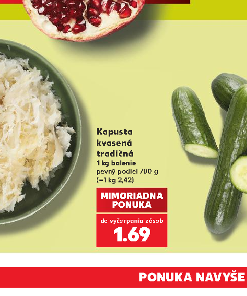 Kapusta kvasená tradičná