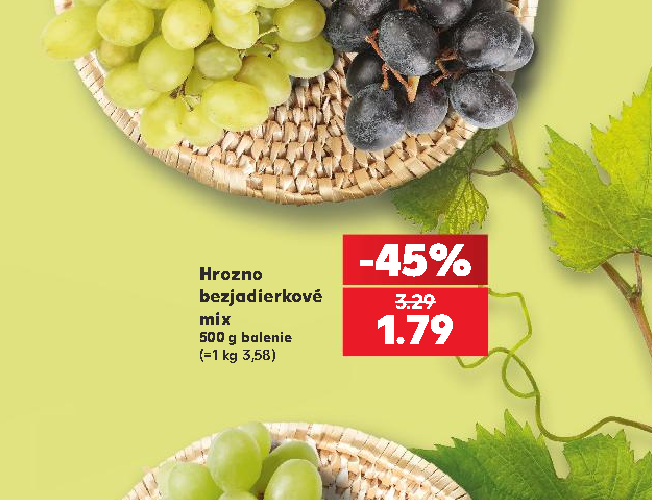 Hrozno bezjadierkové mix
