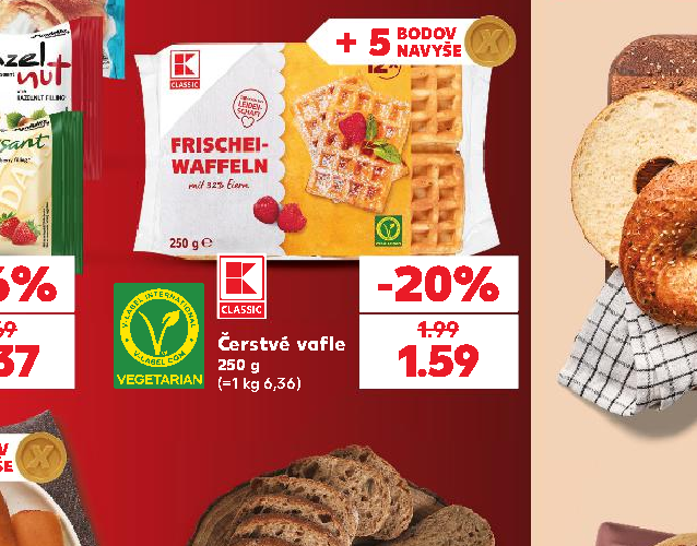 Čerstvé vafle